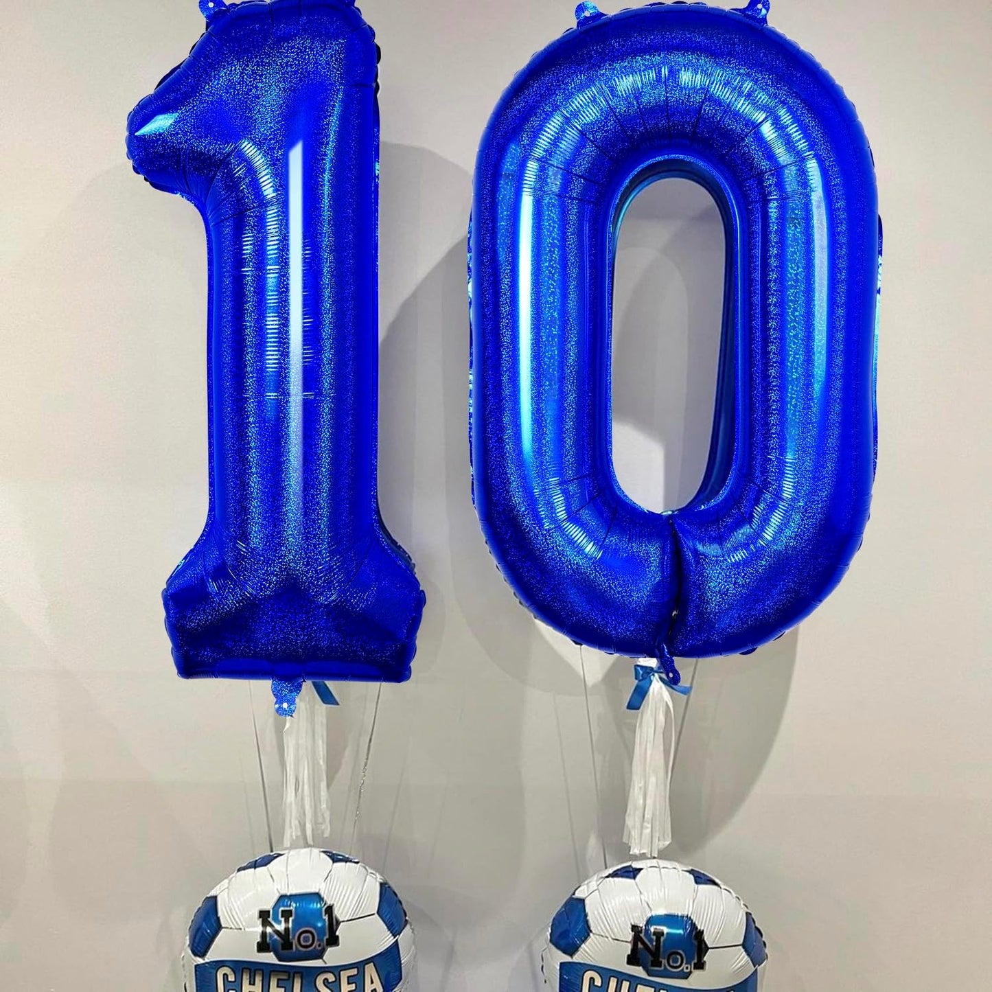 Number 17 Balloon by Mylar - 40 Inch Navy Blue Birthday Decoration for Graduation & Anniversary