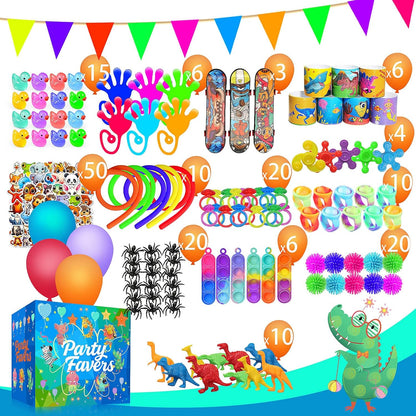Skiennix Fidget Toys - 240 Pack Stress Relief Sensory Toys for Kids & Adults | Perfect for Parties & Gifts