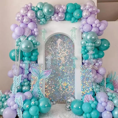 Voircoloria Pastel Purple Balloon Garland Kit - 90 Pack in 5/10/12/18 Inch for Parties & Celebrations