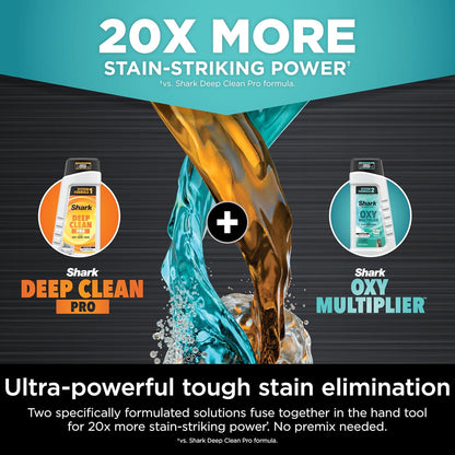 Shark StainStriker Portable Carpet Cleaner - XL Self-Cleaning Tool & Odor Remover | Perfect for Car Interior