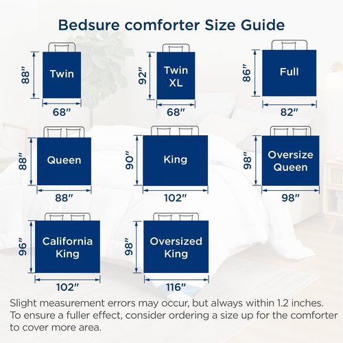 Bedsure Comforter Duvet Insert - Quilted Comforters Queen Size, All Season Duvet, GentleSoft Down Alternative Bedding Blanket, with 8 Tabs, Gifts for Women/Men, White, Queen 88 x 88 Inches