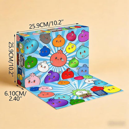 **Dumpling Advent Calendar by [Brand Name] - 24 PCS Mystery Fidget & Stress Toys | Perfect for Christmas Countdown & Party Favors**