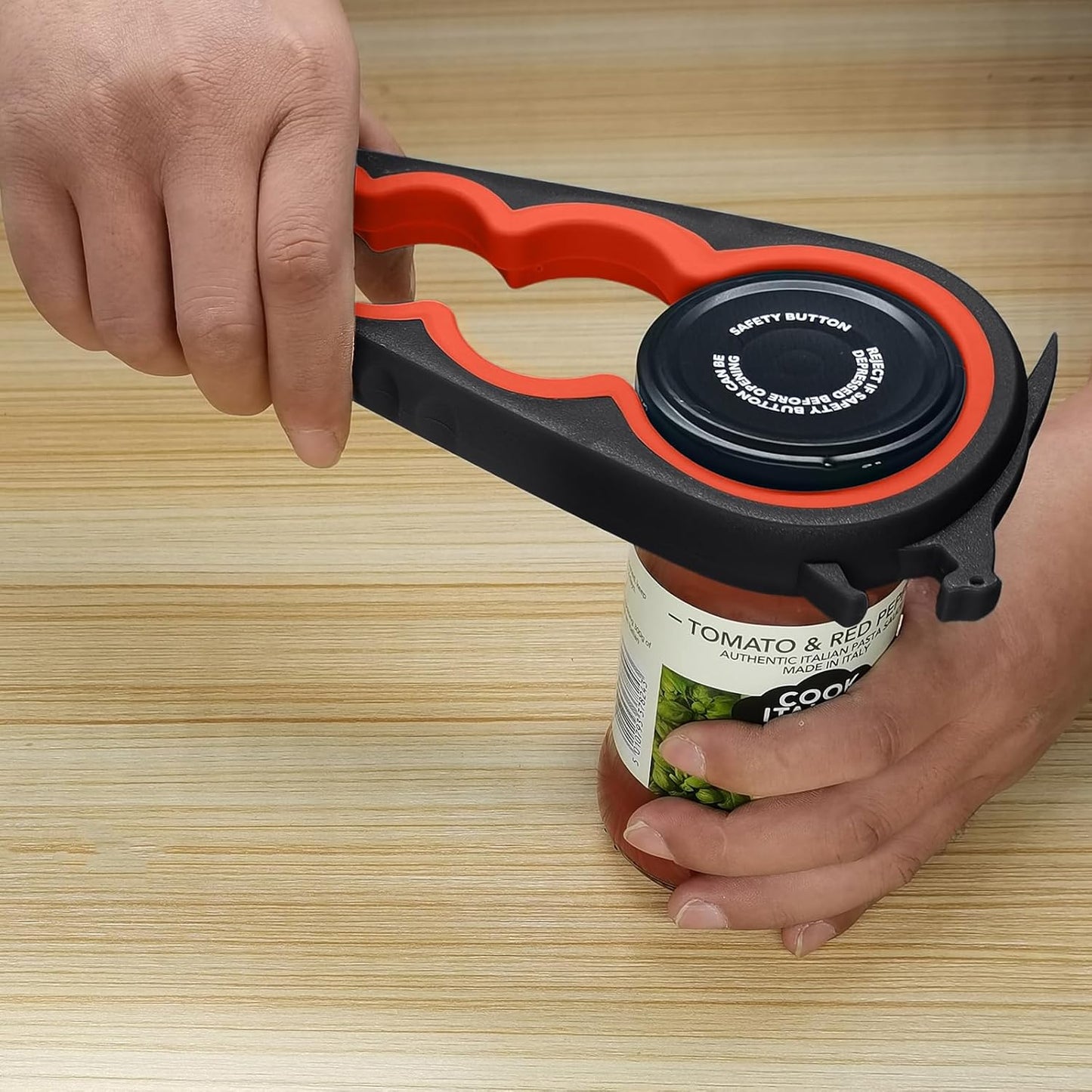Skiennix 5-in-1 Jar Opener - Rubber Gripper Pad for Seniors with Arthritis | Easy to Use