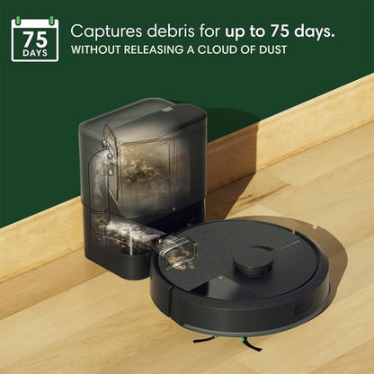 iRobot Roomba 104 Vacuum & Mop Robot - Self-Emptying for 75 Days, Powerful Suction, Ideal for Pet Hair