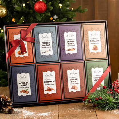 Skiennix Coffee Gift Set - Gourmet Ground Coffee Sampler for Coffee Lovers | Perfect for Men & Women