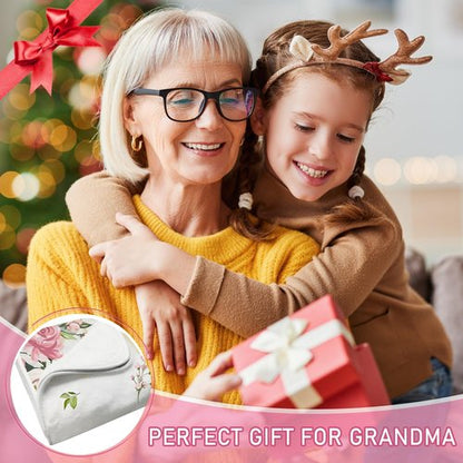 Hexagram Great Grandma Gift - Big Hug Soft Flannel Wearable Blanket From Grandchildren for Birthday