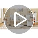 Organic Feather Down Euro Pillow Insert 26x26 White Pack of 2