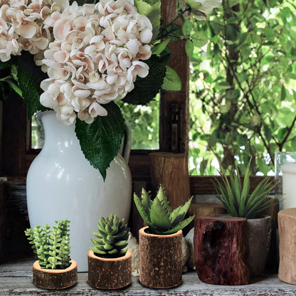 Regine Switzerland Wooden Tea Light Candle Holders - Personalized Vintage Votive Set of 12 for Rustic Centerpieces
