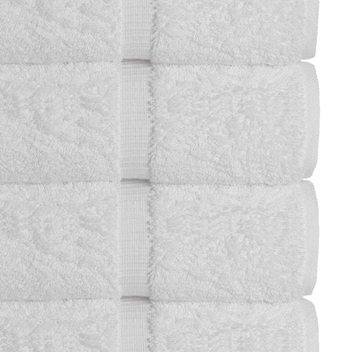 Chakir Turkish Linens | Hotel & Spa Quality 100% Cotton Premium Turkish Towels | Soft & Absorbent (8-Piece Towel Sets, White)