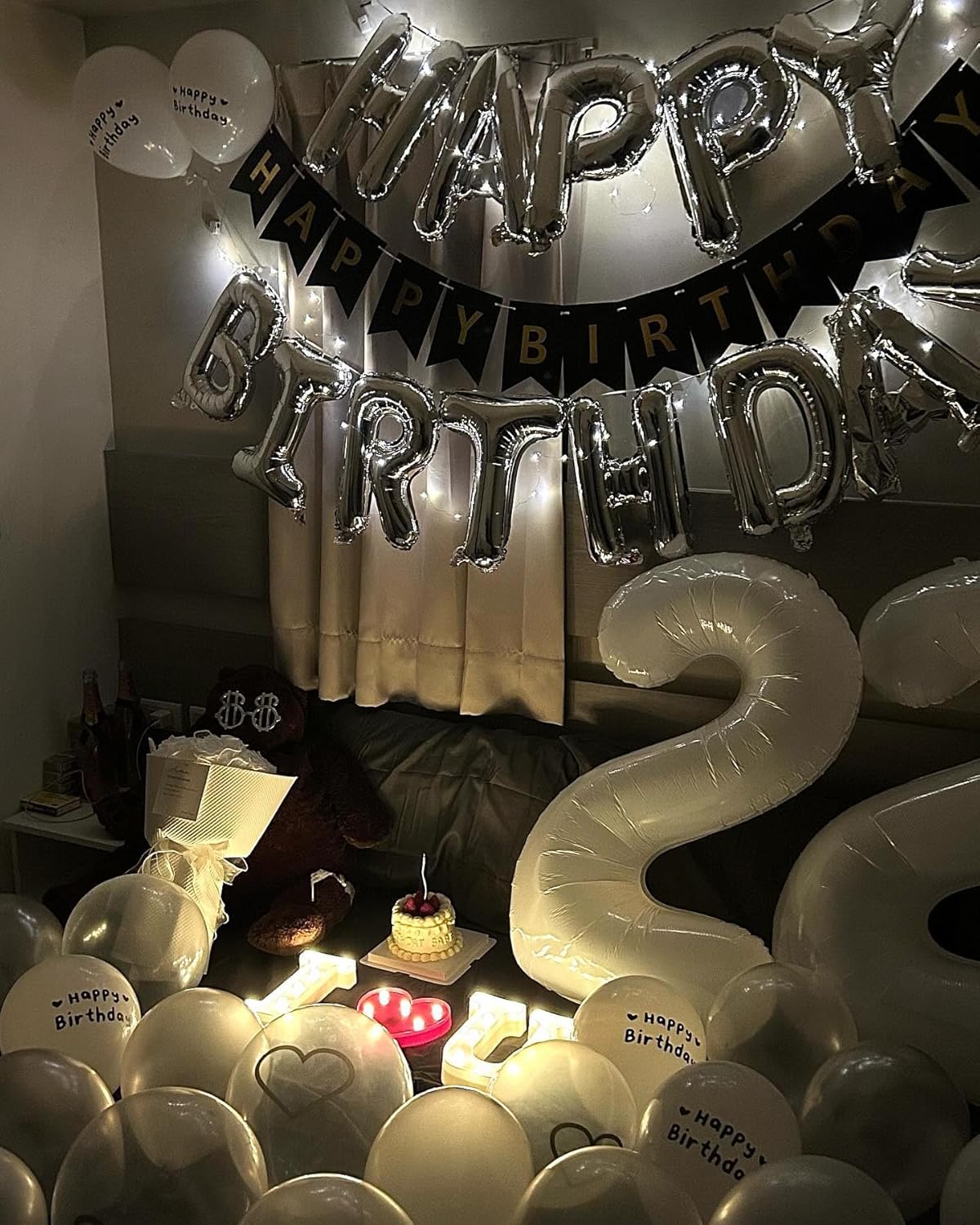 Number 18 Balloon by [Brand Name] - 40 Inch White Birthday Decoration for 18th Party Supplies
