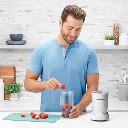 Nutribullet Pro 900W - 13-Piece Blender Set in Elegant Matte White Finish