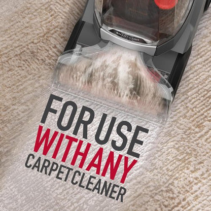 Hoover Pure Essentials Carpet Cleaner Solution - 128 Oz. Fresh Rain Scent | Natural Plant-Based Deep Cleaning Shampoo