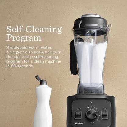 Vitamix VX1 Blender - Professional Kitchen Blender for Smoothies & Soups | 10-Speed, 64 Oz, Black