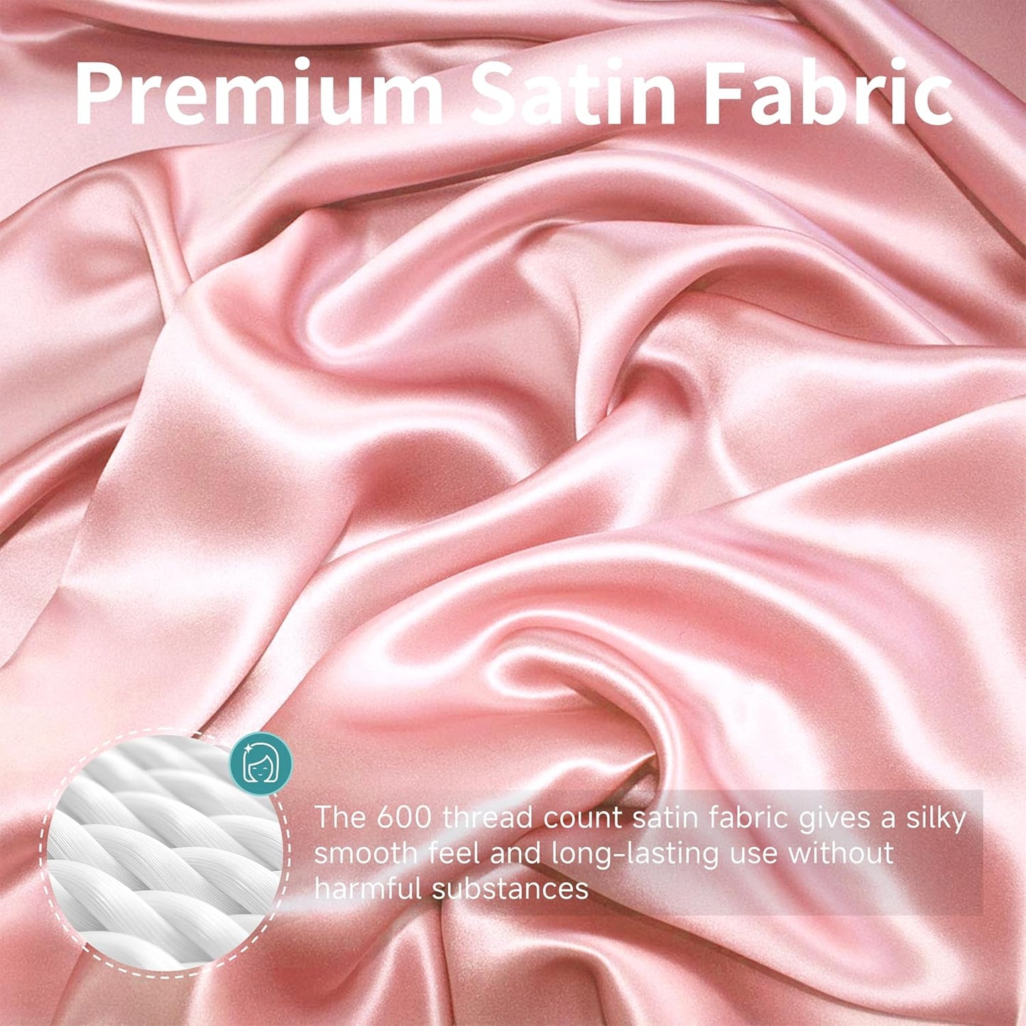 Skiennix Satin Bassinet Sheets - Soft Silk Feel for Cradle Mattress | 2 Pack in Pink & Purple