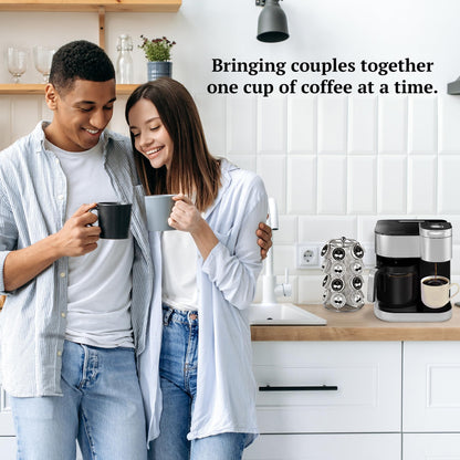 Couple's Coffee K-Cups | Jamaican Me Crazy Medium Roast Coffee Pods | Gourmet Flavored Coffee with Smooth Vanilla Caramel Flavors | 100% Arabica Beans | Compatible with Keurig & Single Serve Brewers | 24 Count