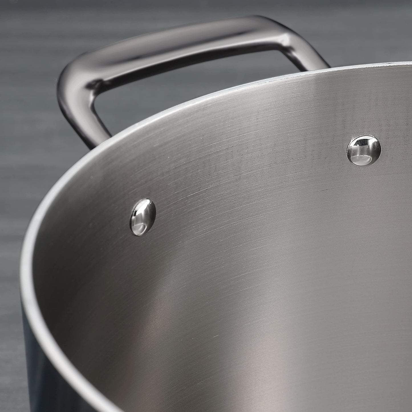 Tramontina Stainless Steel Tri-Ply Clad 8-Piece Cookware Set