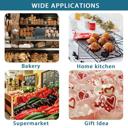 ROMECH 12 Inch Impulse Bag Sealer, Solid Metal Housing Heavy Duty Manual Heat Sealer Machine with Spare Parts for Sealing Plastic Bags & Shrink Wrap Bags (400W)