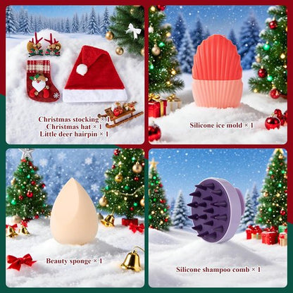 Advent Calendar 2025 - 24 Days of Beauty Gifts for Women | Perfect Countdown to Christmas