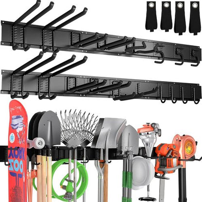 99 Garage Tool Organizer - Heavy Duty Wall Mount Storage Rack for Tools | 28 Pack, 1000 lbs Capacity