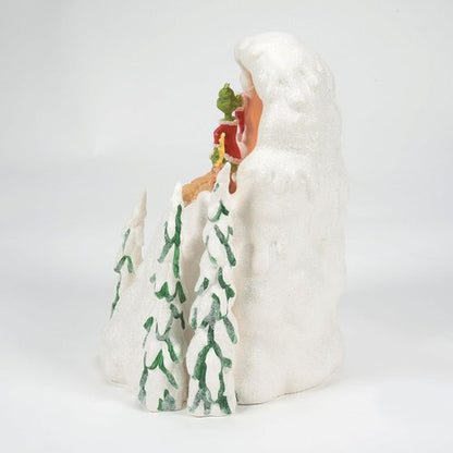Department 56 Grinch Village Mount Crumpit Lit Building - Hand-Painted Christmas Decor | 9.65 Inch, Multicolor
