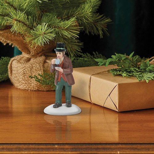 Department 56 Fresh Hot Coffee Figurine - 2.65 Inch Multicolor Dickens Village Accessory