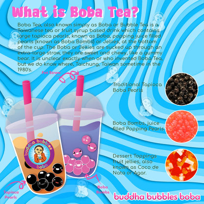 LAVENDER Boba/Bubble Tea Drink Mix Powder By Buddha Bubbles Boba (2.2 Pounds / 1 Kg)