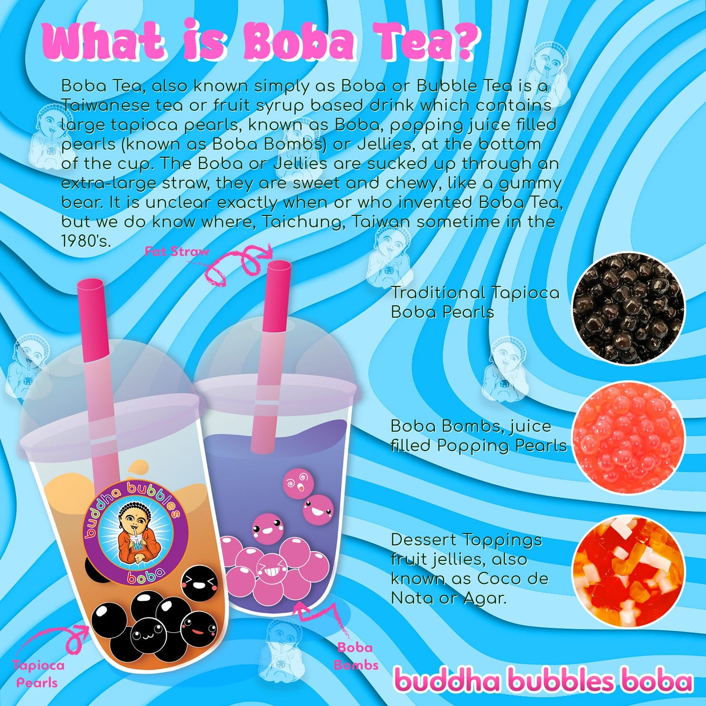 VANILLA BEAN LATTE Boba/Bubble Tea Drink Mix Powder By Buddha Bubbles Boba 1 Kilo (2.2 Pounds) | (1000 Grams)