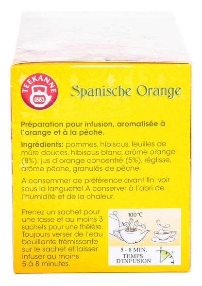 3x Teekanne (Spanische Orange) spanish orange (each box 20 tea bags)