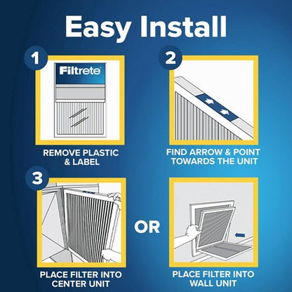 Filtrete Air Filter 16x25x1 - MERV 11 Micro Allergen Defense | 2-Pack Pleated HVAC Filters