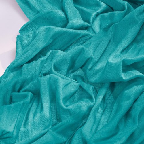 **Socomi Teal Blue Cheesecloth Table Runner - 120 Inch Boho Rustic Decor for Weddings & Parties**