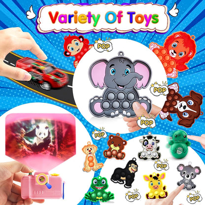 Skiennix 320PCS Party Favors - Fun Easter Egg Fillers & Fidget Toys for Kids | Classroom Prizes & Pinata Stuffers