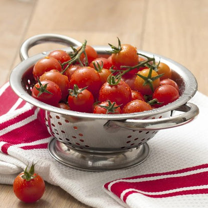 ExcelSteel Colander Set - Stainless Steel Nesting Design with Oversized Handles | 1-4 Quart, Set of 3