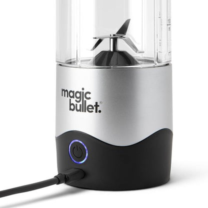 Magic Bullet Portable Blender - Compact 16 oz Silver Blender for Smoothies and Shakes