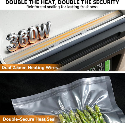Wevac Chamber Vacuum Sealer - 12” Seal Bar | Commercial-Grade Design for Meats, Liquids & Sous Vide