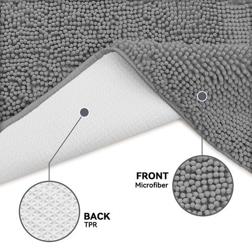 Bcoimo Super Absorbent Dog Door Mat, 30"*20" Anti Slip Mat for Muddy Paws, Pet Rugs for Dirty Paws Washable that Absorbs Moisture and Dirt, for Dog Cage and Pet Resting Carpet