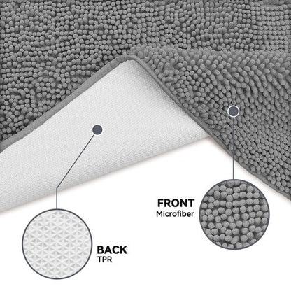 Bcoimo Super Absorbent Dog Door Mat, 30"*20" Anti Slip Mat for Muddy Paws, Pet Rugs for Dirty Paws Washable that Absorbs Moisture and Dirt, for Dog Cage and Pet Resting Carpet