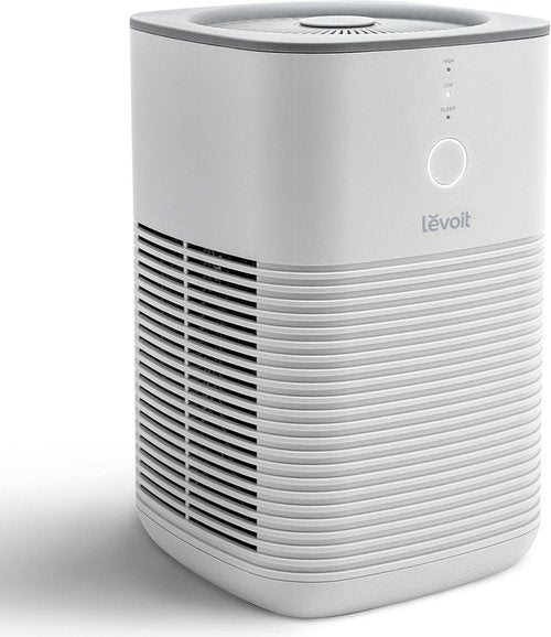 LEVOIT Air Purifier - AHAM Verified for Smoke, Pollen & Odor - Compact White Design for Small Rooms