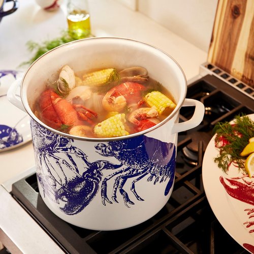 Cuisinart Caskata™ 16 Qt. Enamel on Steel Stockpot with Cover