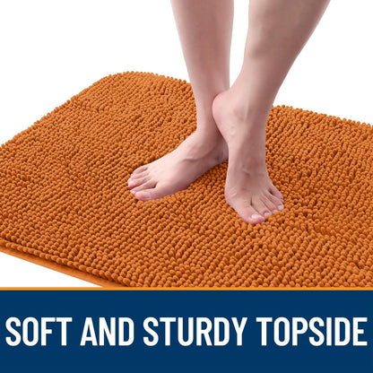 OLANLY Dog Door Mat - Absorbent Non-Slip Chenille Mat for Muddy Paws | 59x32, Quick Dry, Indoor Entryway Carpet