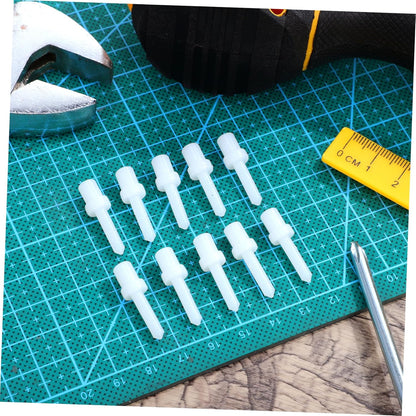 Skiennix 60-Pcs Plastic Louver Pins Replacement Kit - Durable Telescopic Design for Plantation Shutters