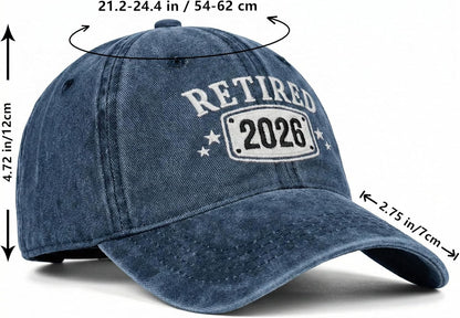 Retirement Gifts for Men Women Happy Retired Hat