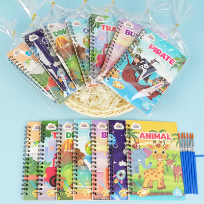 ZMLM Mini Water Coloring Books - Fun Party Favors for Kids Ages 4-8 | Bulk Goodie Bag Stuffers