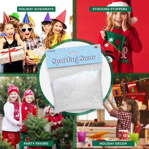 Beistle Sparkling Snow | Pack of 3 Decorative Snowflakes for Festive Decor