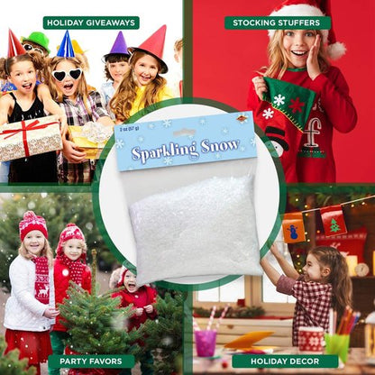 Beistle Sparkling Snow | Pack of 3 Decorative Snowflakes for Festive Decor