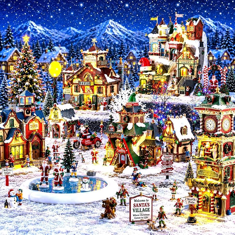 Lemax The Holly Jolly Hotel Battery Operated 4.5V - Caddington Village