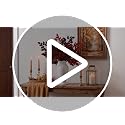 Artificial Cimicifuga Leaf Stems Burgundy 4 Pack for Fall Decor