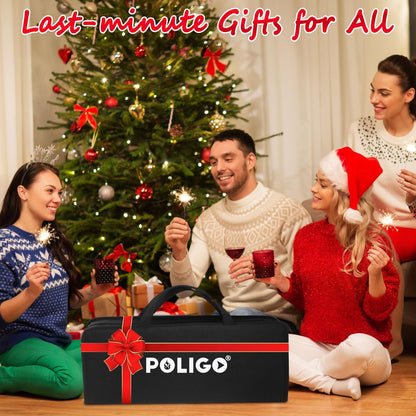 POLIGO 29 PCS BBQ Grill Accessories Set - Stainless Steel Tools with Storage Bag | Perfect Grilling Gifts for Men