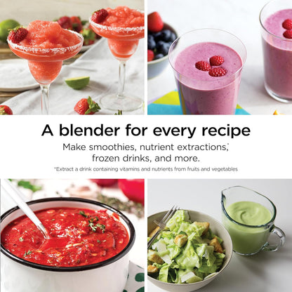 Ninja BL660 Professional Blender - 1100-Watt Smoothie & Food Processor with 72-Oz Pitcher & To-Go Cups | Gray