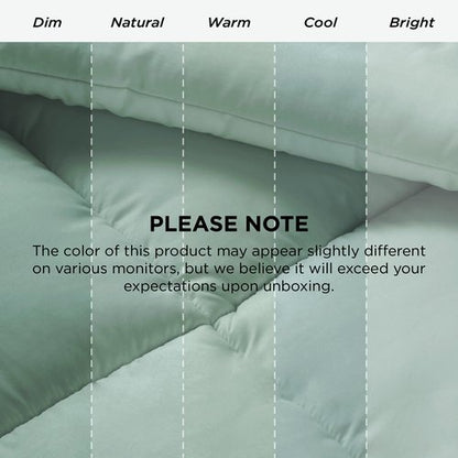 Bedsure Comforter Duvet Insert - Quilted Comforters Twin XL Size, All Season Duvet, GentleSoft Down Alternative Bedding Blanket, with 8 Tabs, Gifts for Women/Men, Sage Green, Twin XL 92 x 68 Inches
