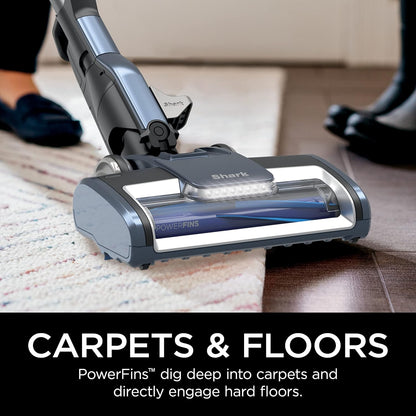 Shark HZ600C Ultralight Pet Pro Corded Stick Vacuum - PowerFins & Self-Cleaning Brushroll, Ideal for Pet Hair